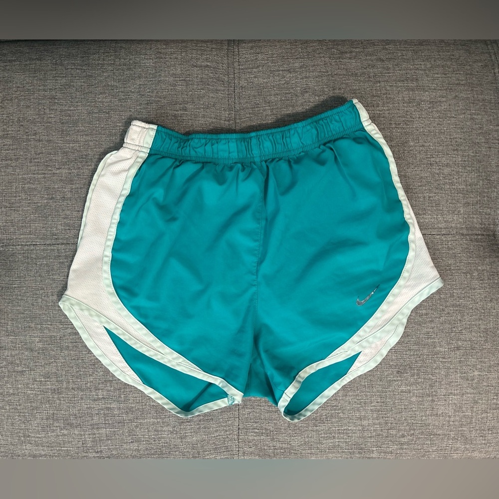 Nike Dri-Fit Running Shorts Bundle XS Pink Teal 3” Inseam - Picture 2 of 9